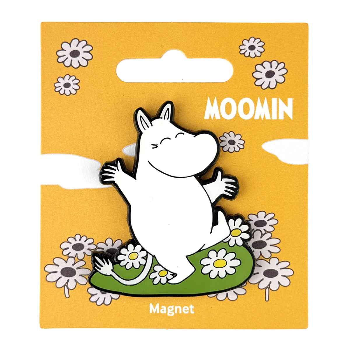 Moomin Metal Magnet Moomintroll Dancing