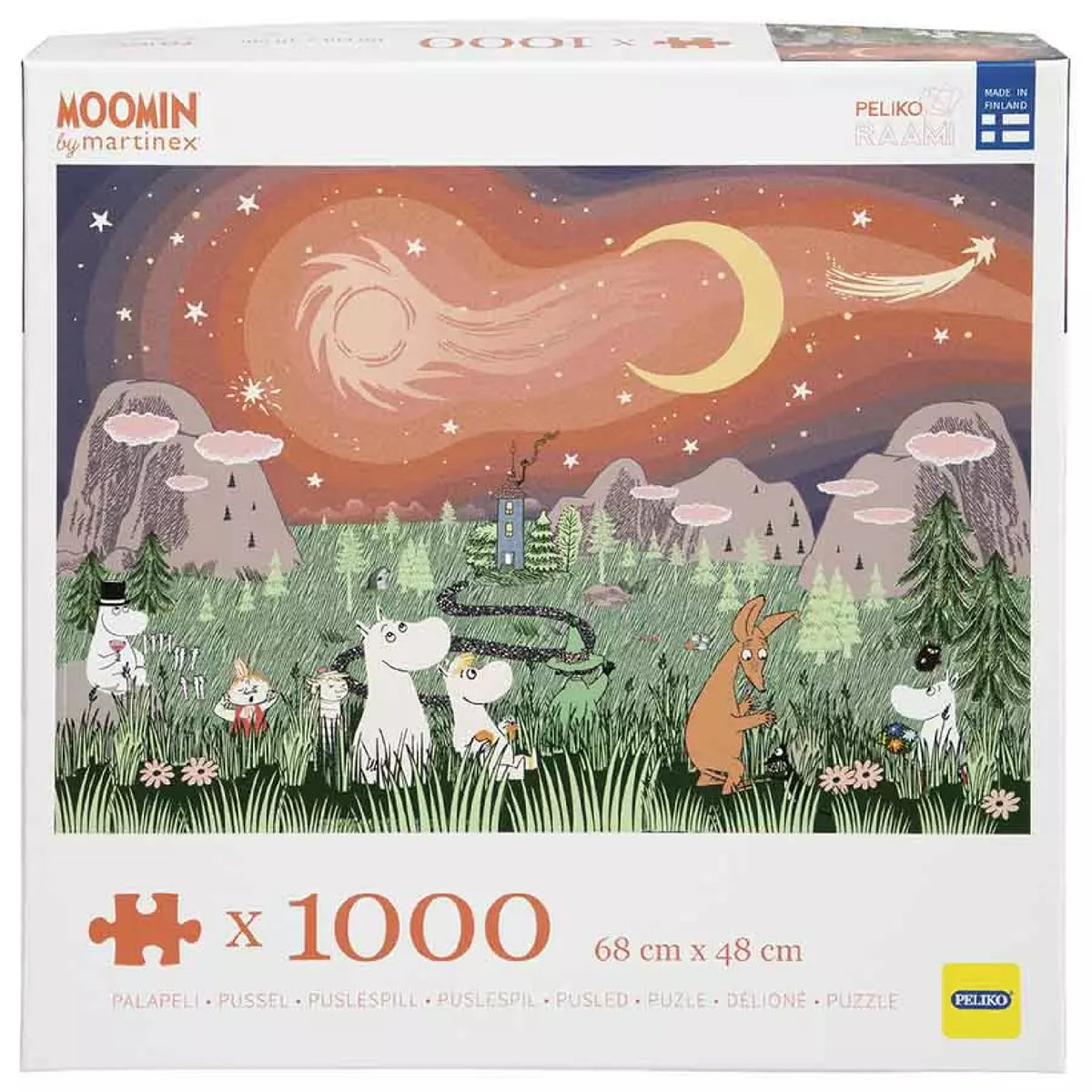 Moomin Starry Night Jigsaw Puzzle 1000 Pieces
