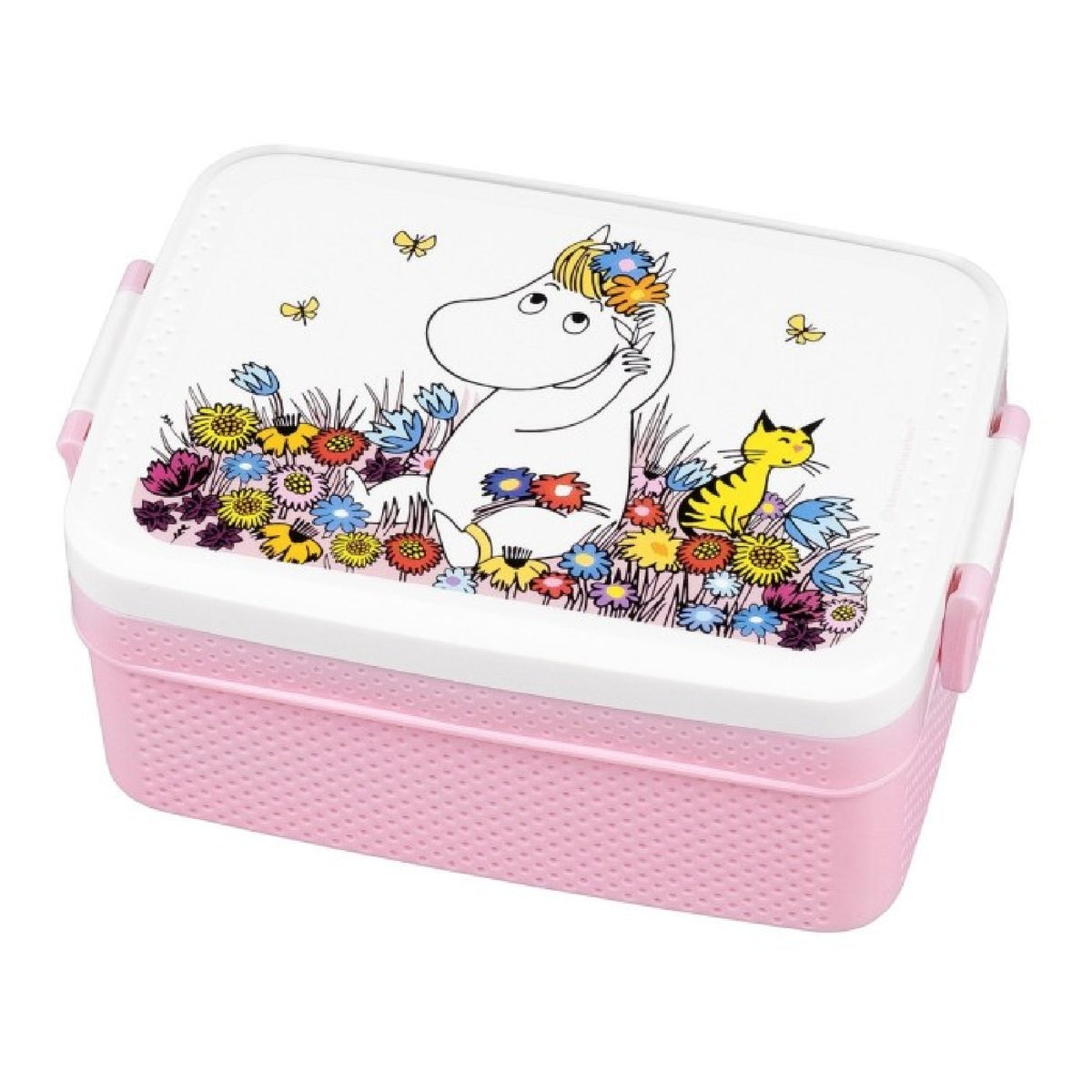 Moomin Meadow Lunchbox Pink