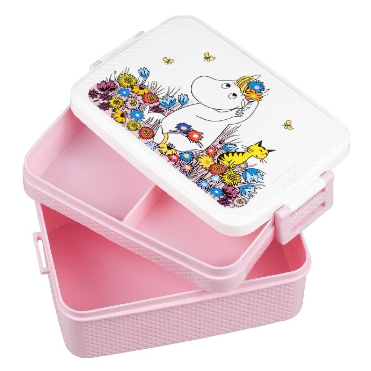 Moomin Meadow Lunchbox Pink