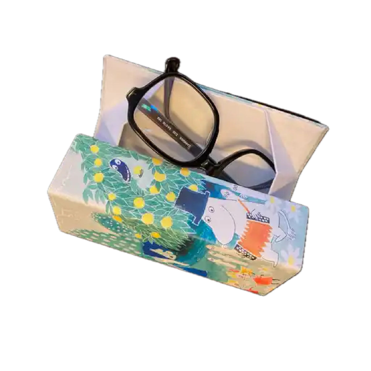 Moomin Eye Glass Case Finn Family Moomintroll