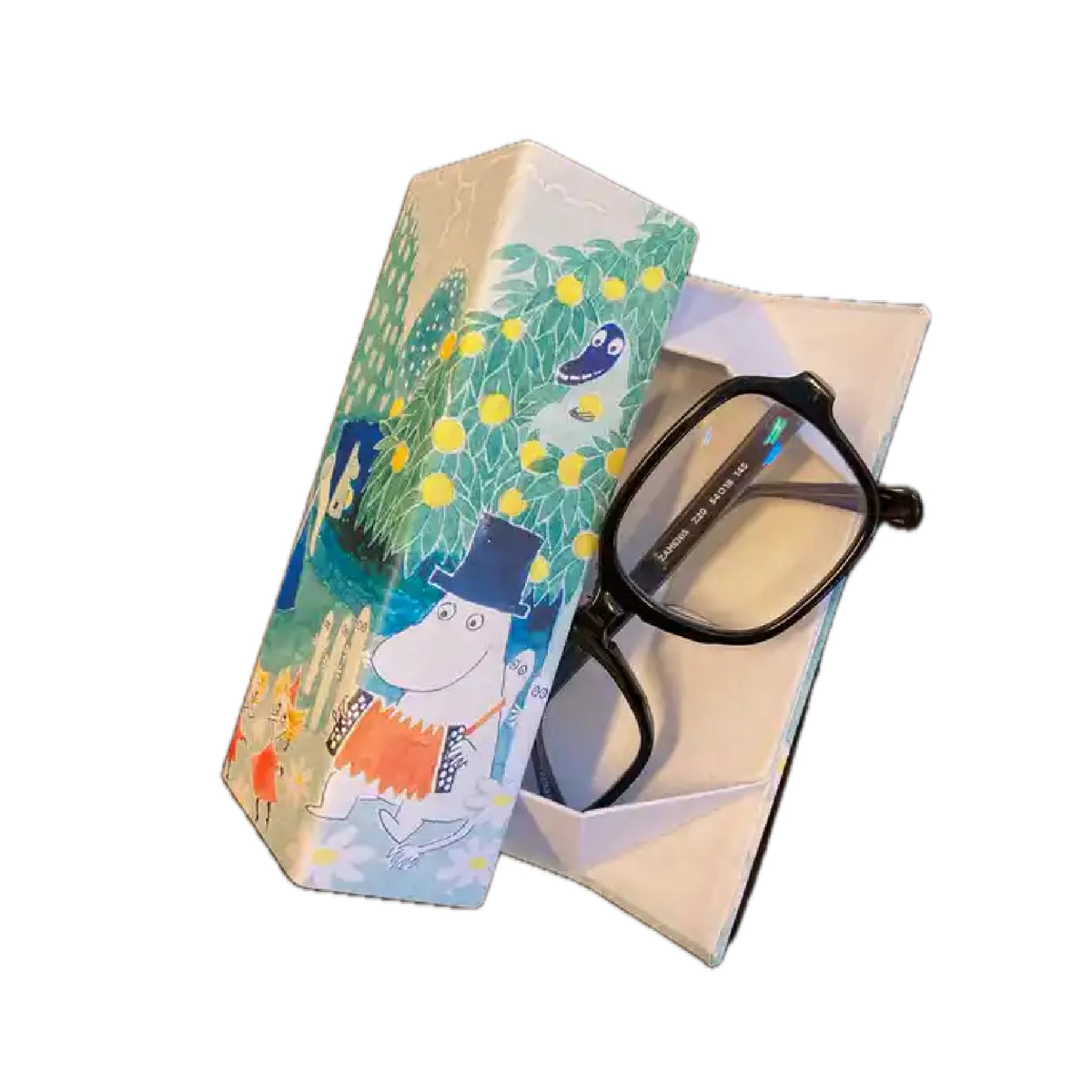 Moomin Eye Glass Case Finn Family Moomintroll