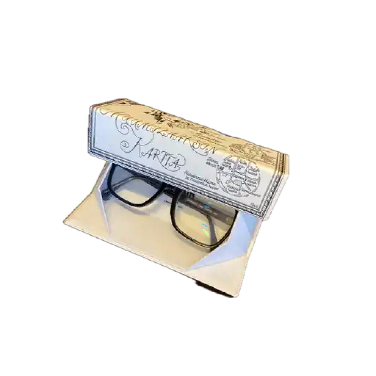 Moomin Eye Glass Case Map Over Moominvalley