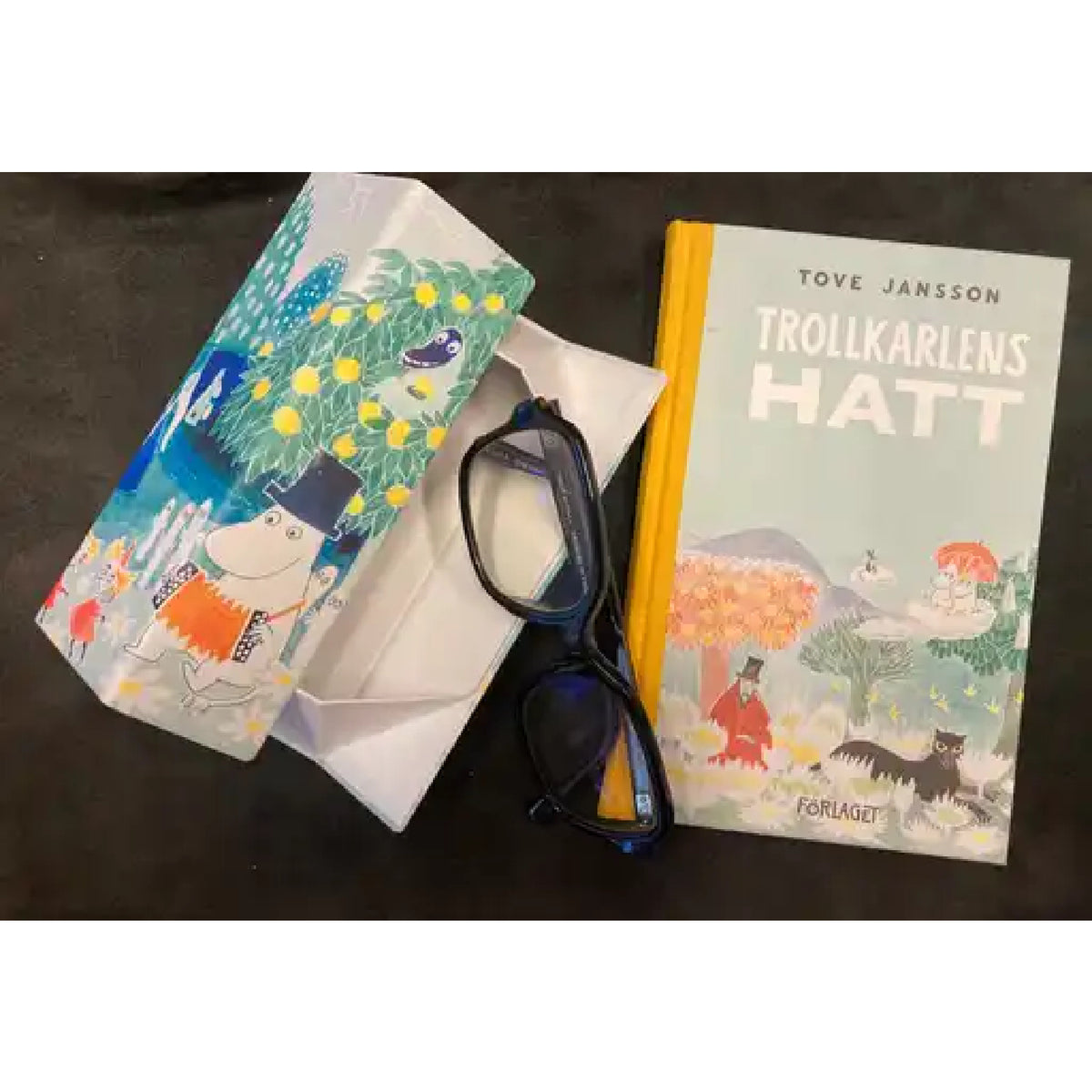 Moomin Eye Glass Case Finn Family Moomintroll
