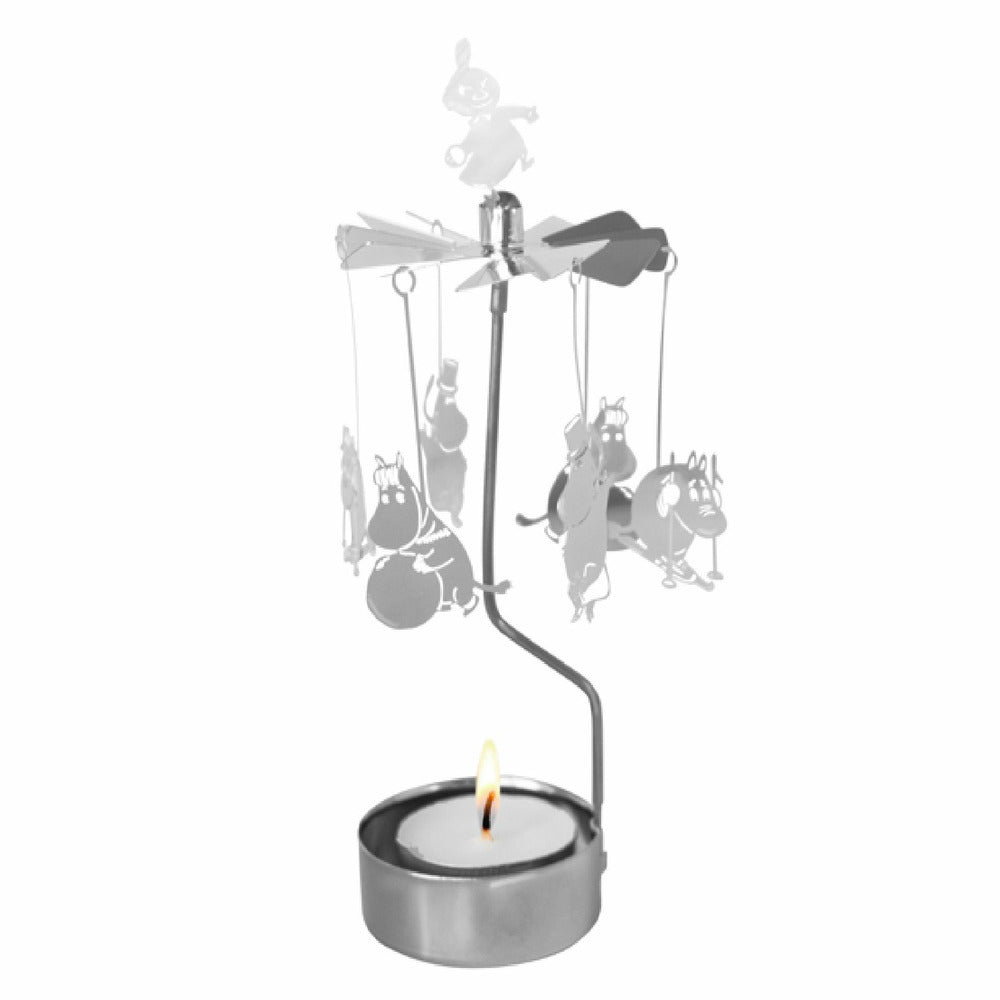 Rotary Candle Holder Moomin Winter
