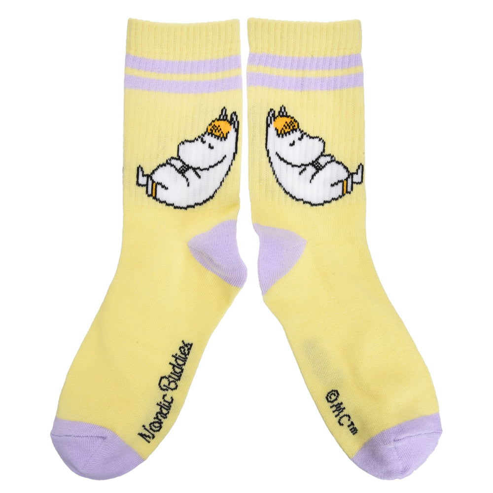 Moomin Socks Retro Snorkmaiden Yellow