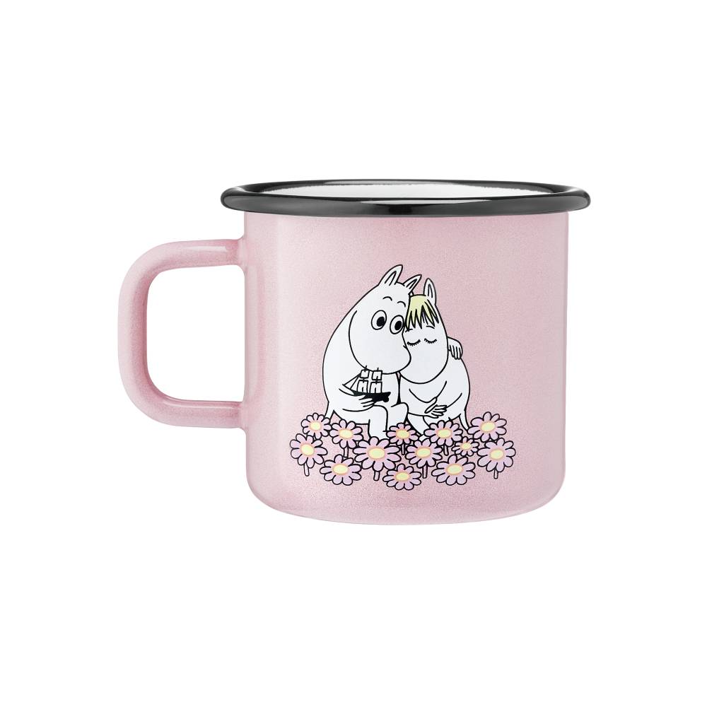 Moomin Enamel Mug 3.7 dl Together