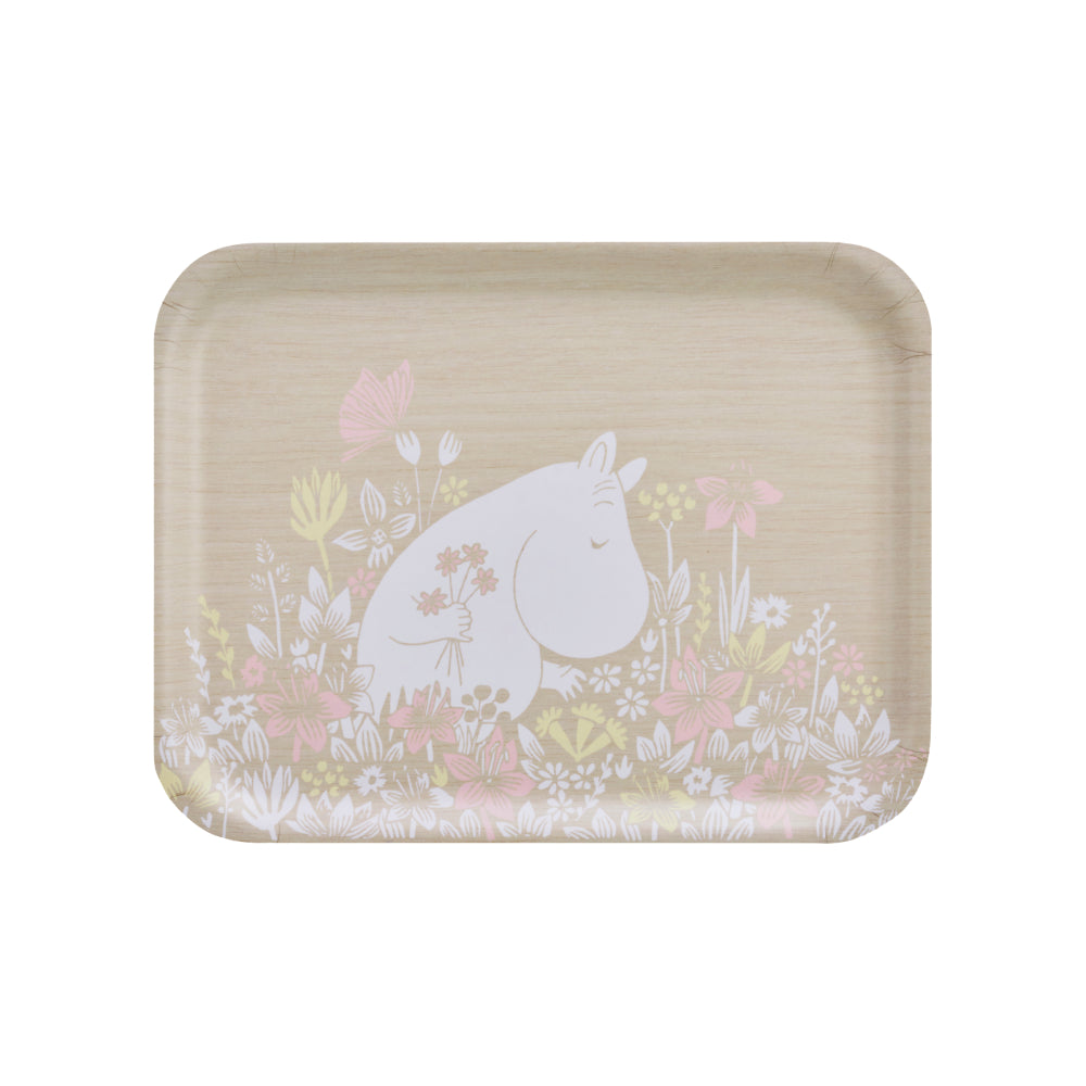 Moomin Tray Flower Field 36 x 28 cm