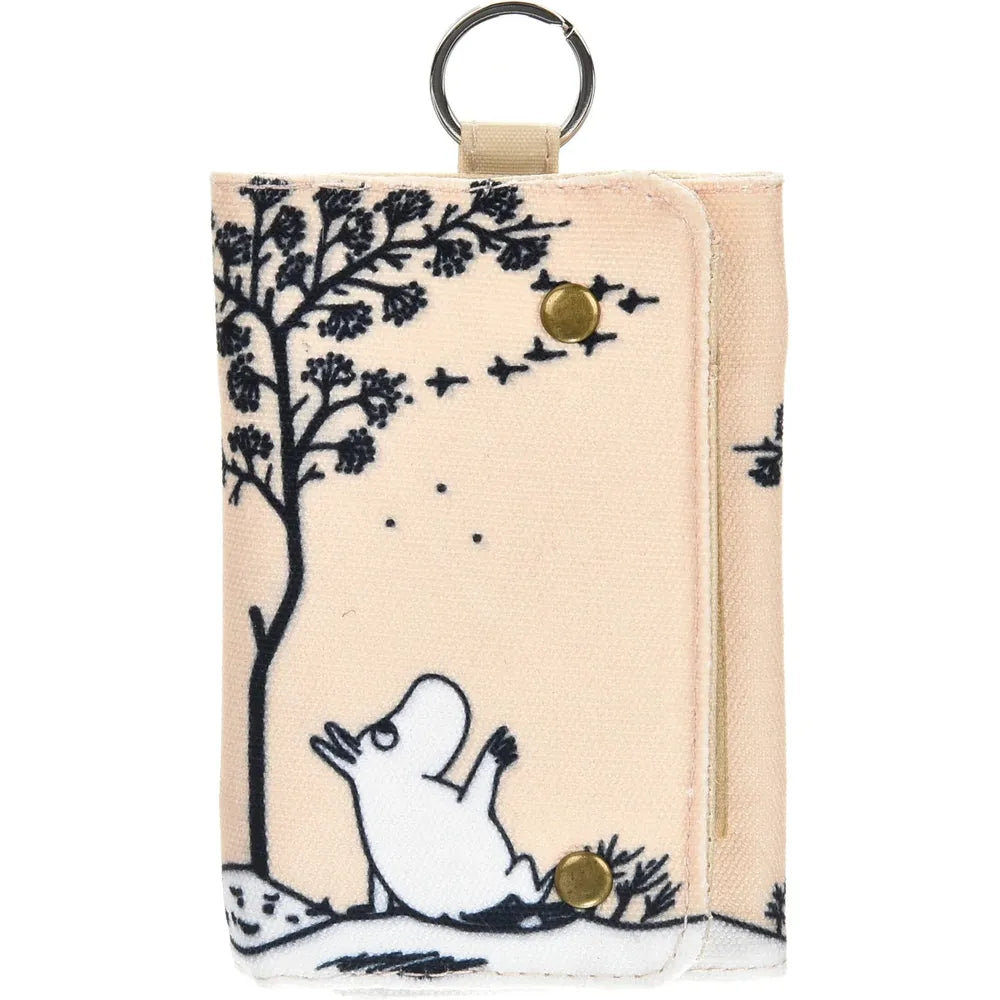 Canvas Wallet Moomintroll Beige - The Official Moomin Shop 