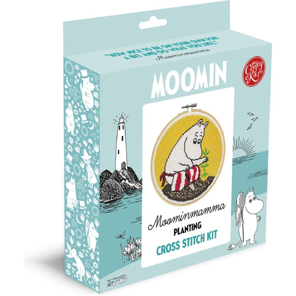 Moomin Cross Stitch Kit Moominmamma Planting