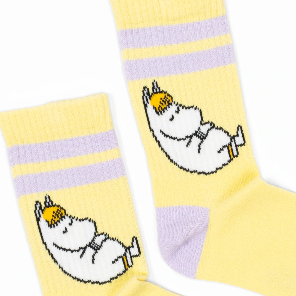 Moomin Socks Retro Snorkmaiden Yellow