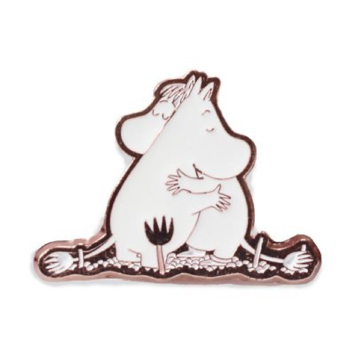 Moomin Metal Pin Badge Terribly In Love