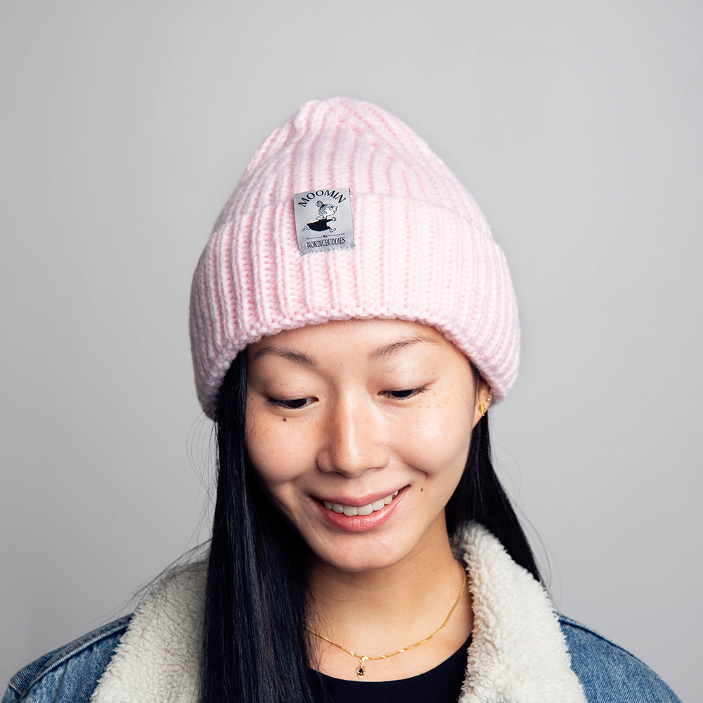 Beanie Adult Little My Pink Thick Winter