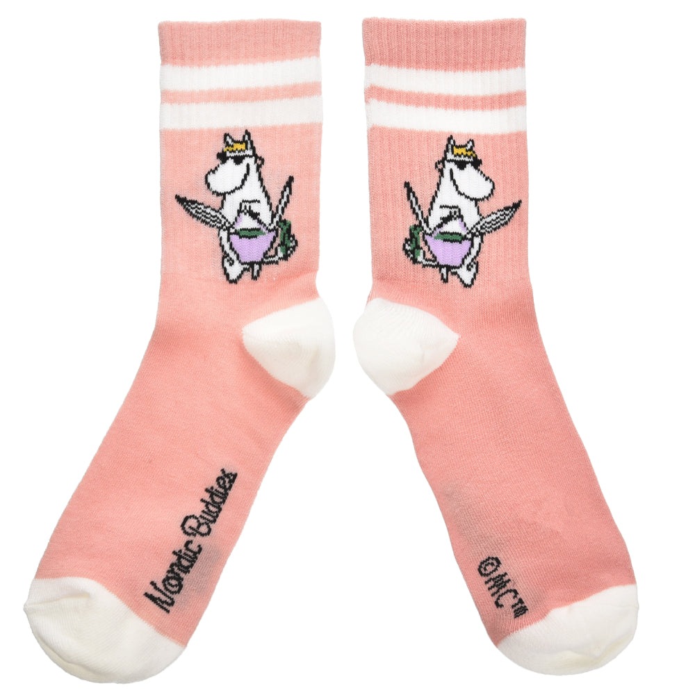 Moomin Socks Retro Snorkmaiden Coral
