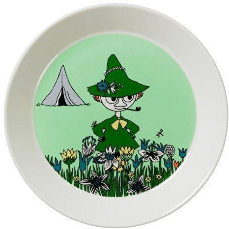 Moomin Plate Snufkin Green - .