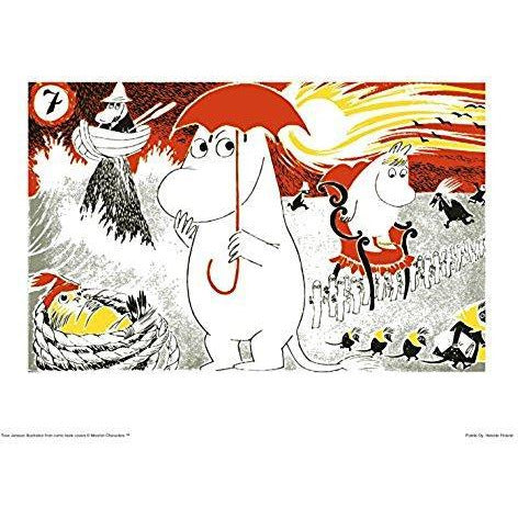 Poster Moomintroll Comic 7 small - .
