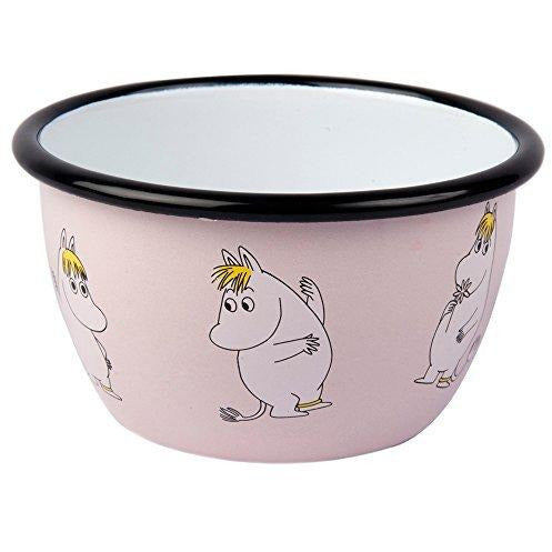 Moomin Enamel Bowl Snorkmaiden Pink 0.6 L - .