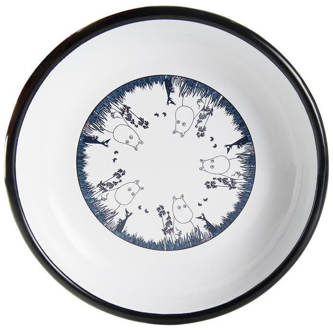 Moomin Enamel Plate Friends Moomintroll - .