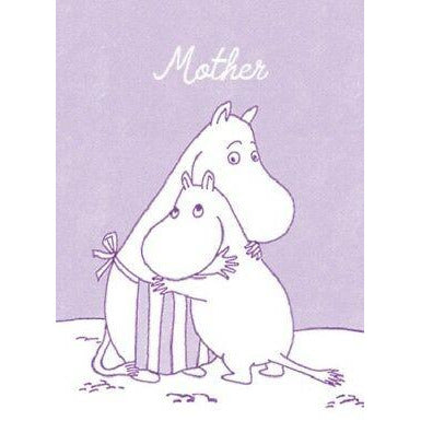 Greeting Card Moominmamma Lilac - .