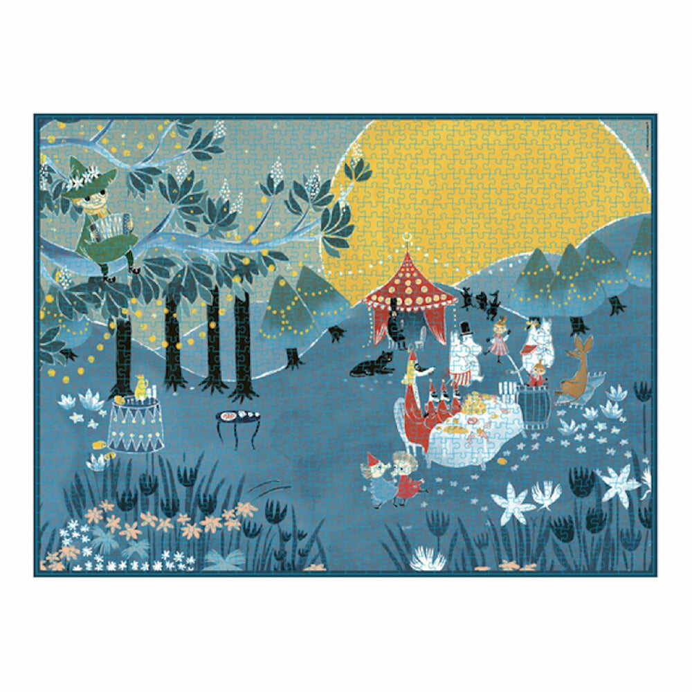 Moomin Art Puzzle 1000 Pieces Sunset Party