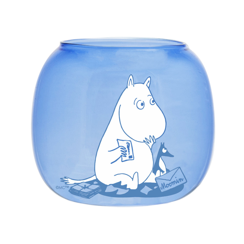 Candle Holder Moomintroll Blue