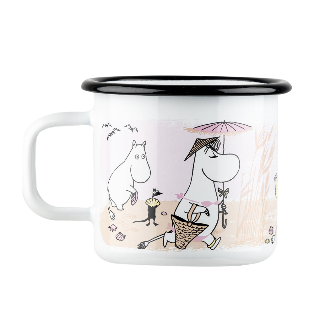 Moomin Enamel Mug 3.7 dl Moomin Beach