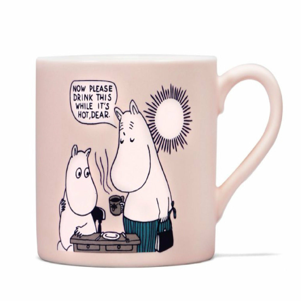 Moomin Mug Drink This While It&#39;s Hot, Dear