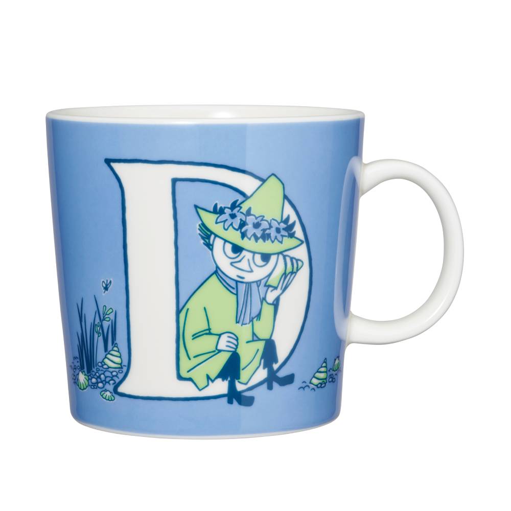 Moomin mug 0.4 L ABC letter D