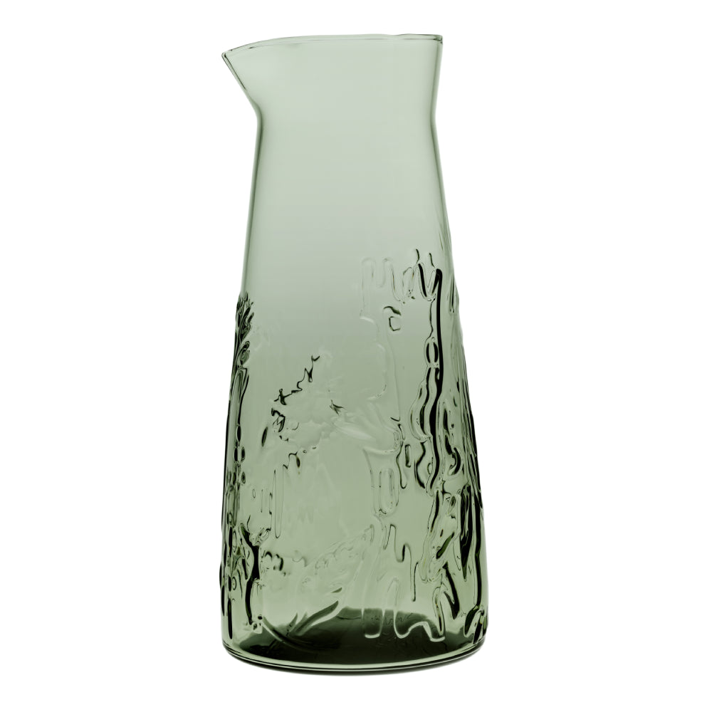 Moomin Pine Green Glass Pitcher 100 cl