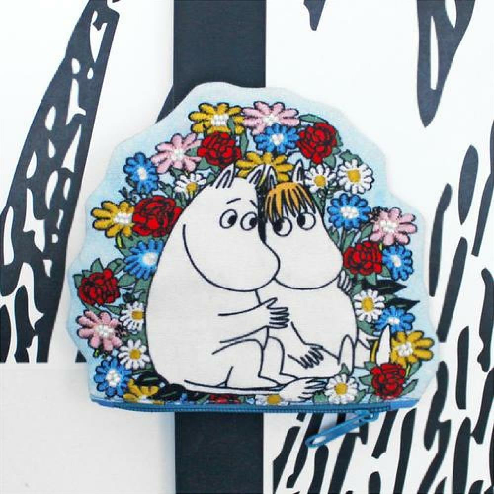 Coin Purse Moomintroll &amp; Snorkmaiden
