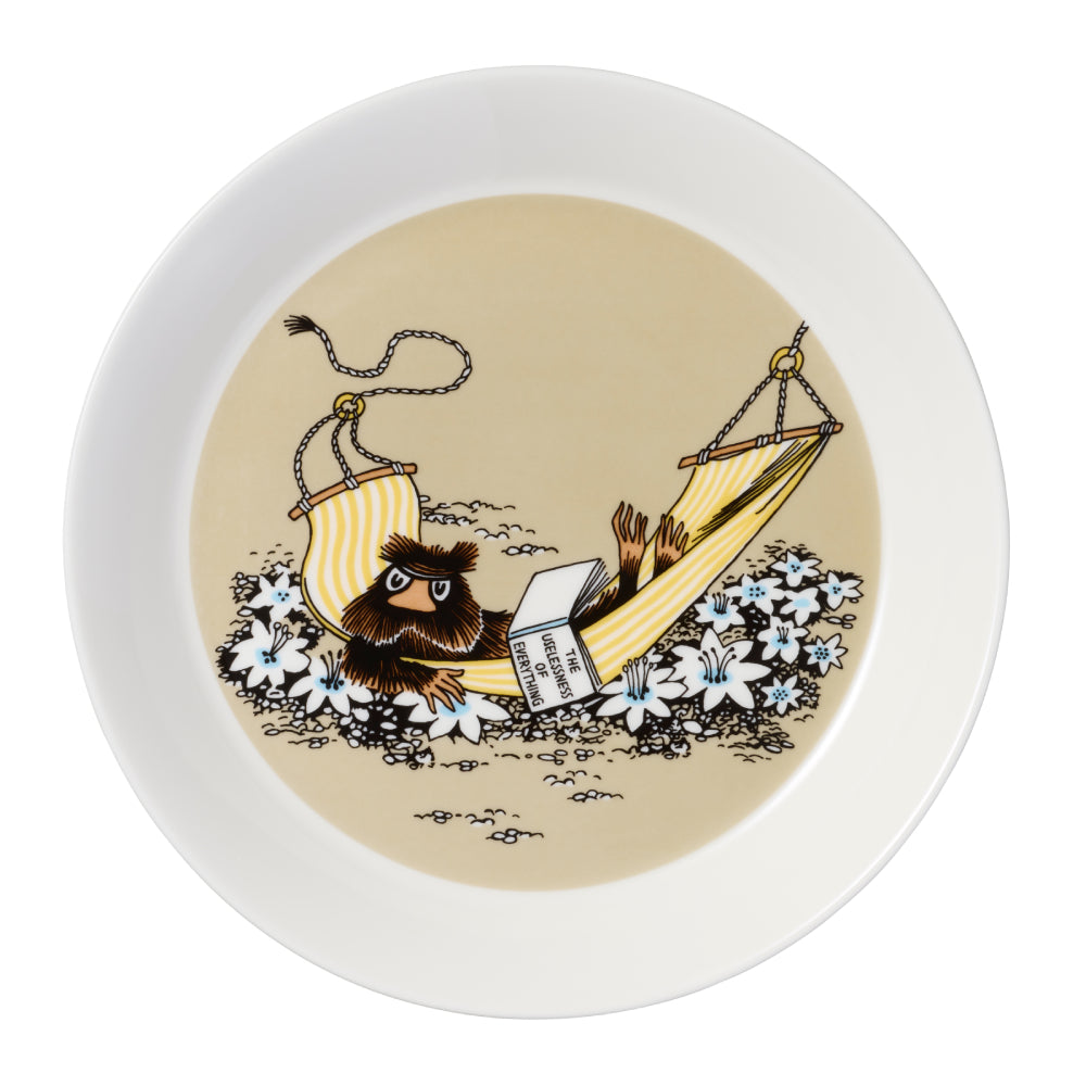 Moomin Plate The Muskrat Beige