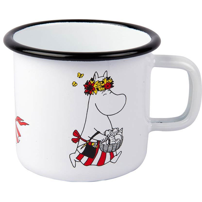 Moomin Enamel Mug 3.7 dl Moominmamma - .