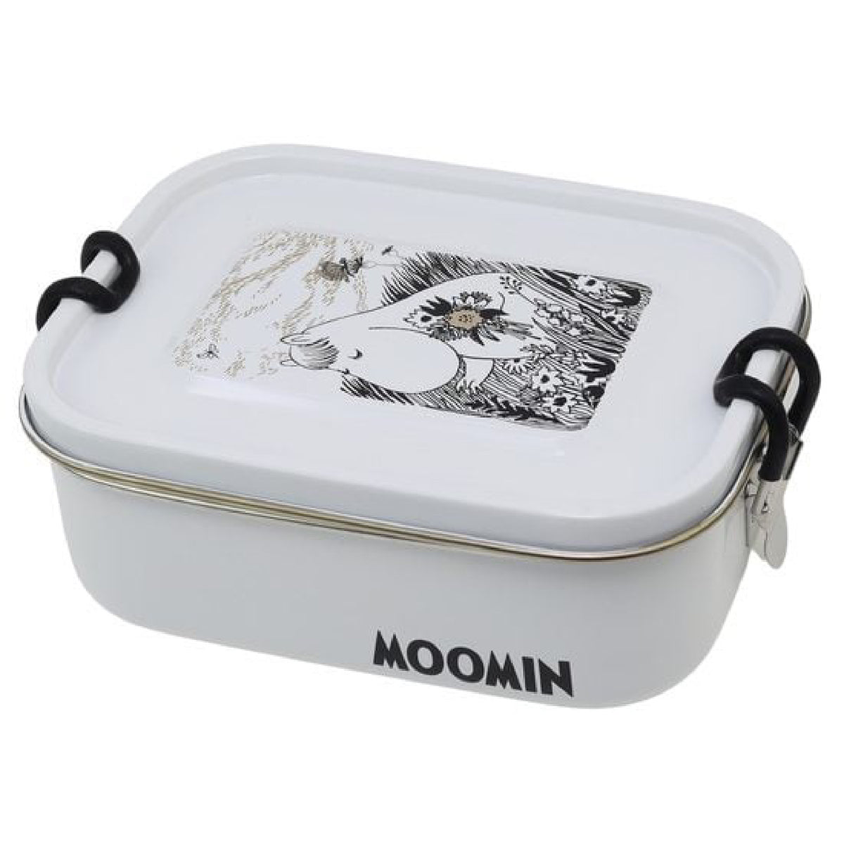 Moomin Graphic Lunch Box In Tinplate
