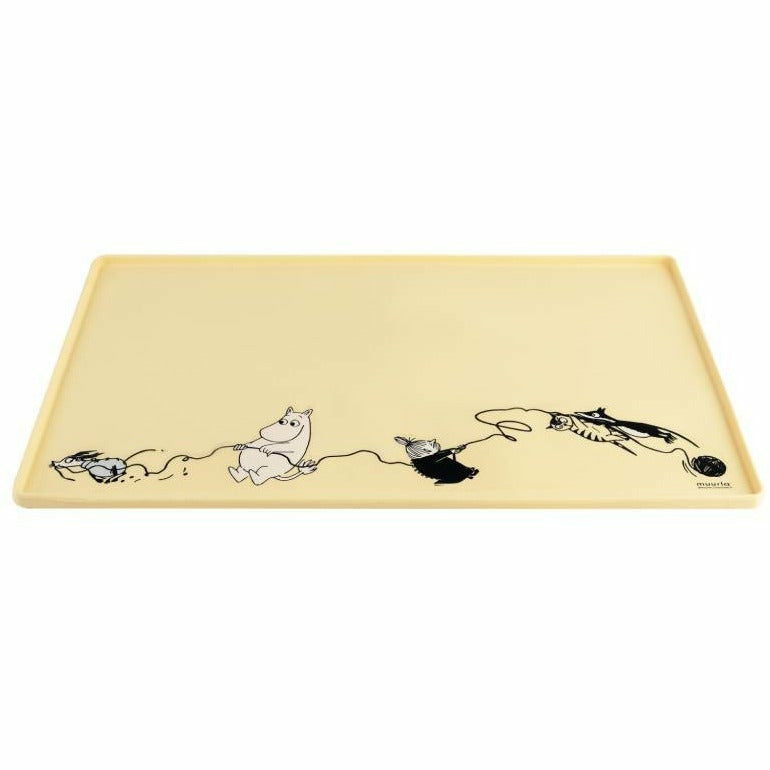 Moomin For Pets Place Mat Yellow 47 x 30 cm