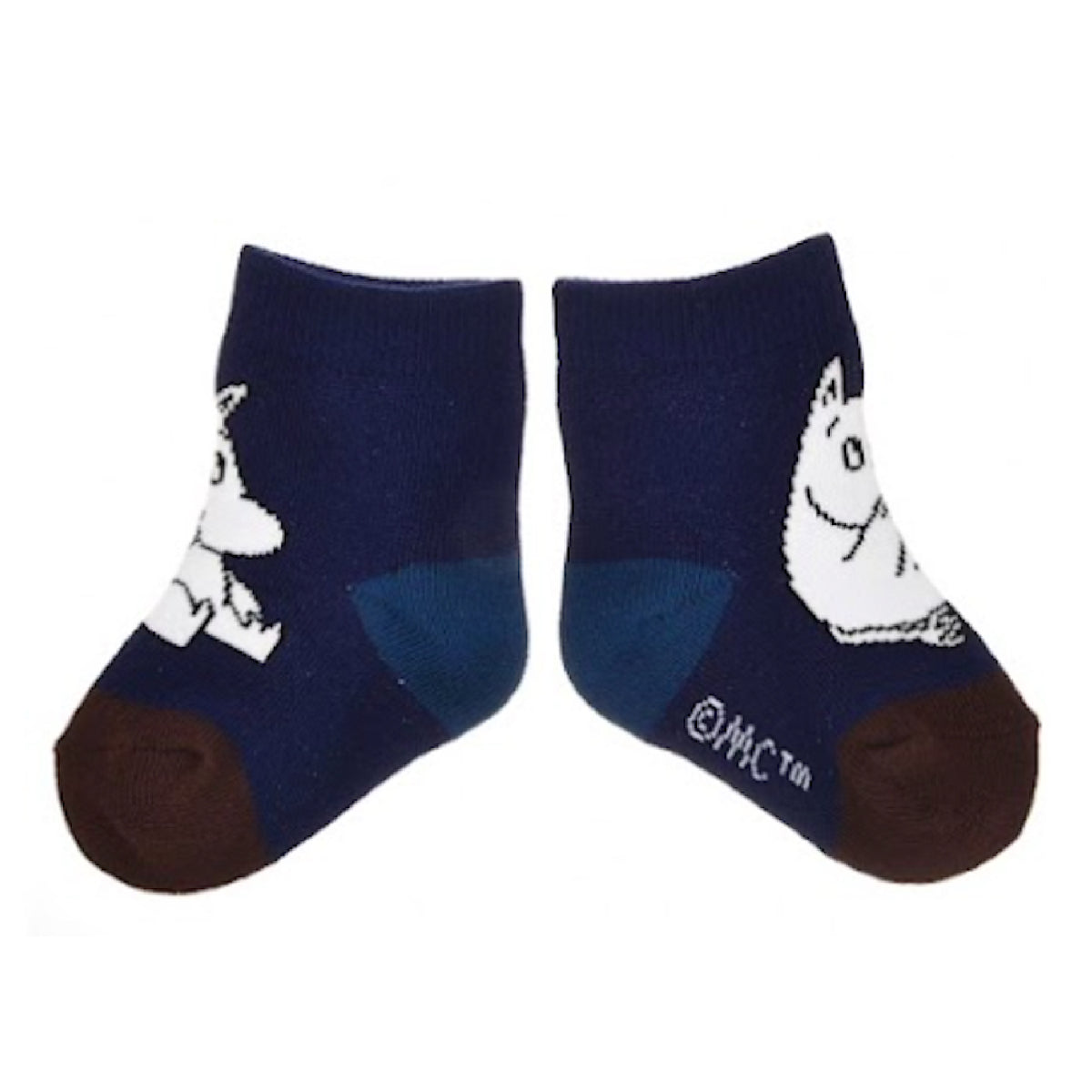 Baby Socks Moomintroll Thinking