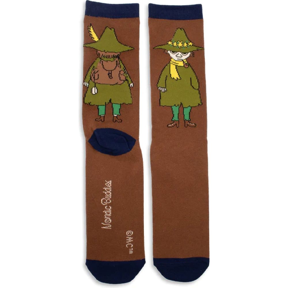 Moomin Socks Snufkin Brown