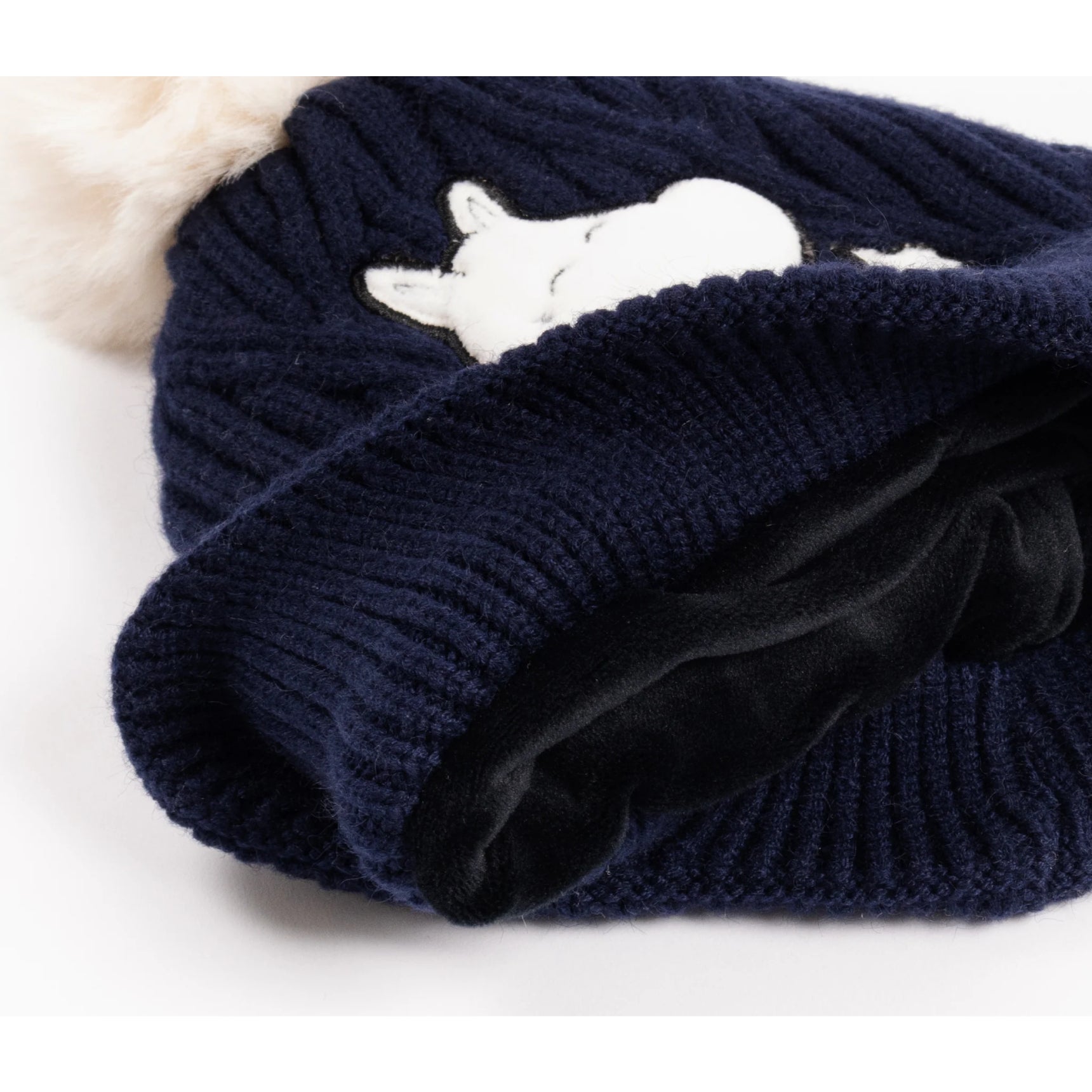 Kids Beanie Moomintroll Blue The Official Moomin Shop United Kingdom