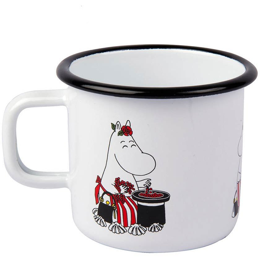 Moomin Enamel Mug 3.7 dl Moominmamma - .