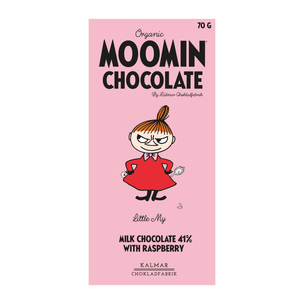 Little My Milk Chocolate with Raspberry - Kalmar Chokladfabrik