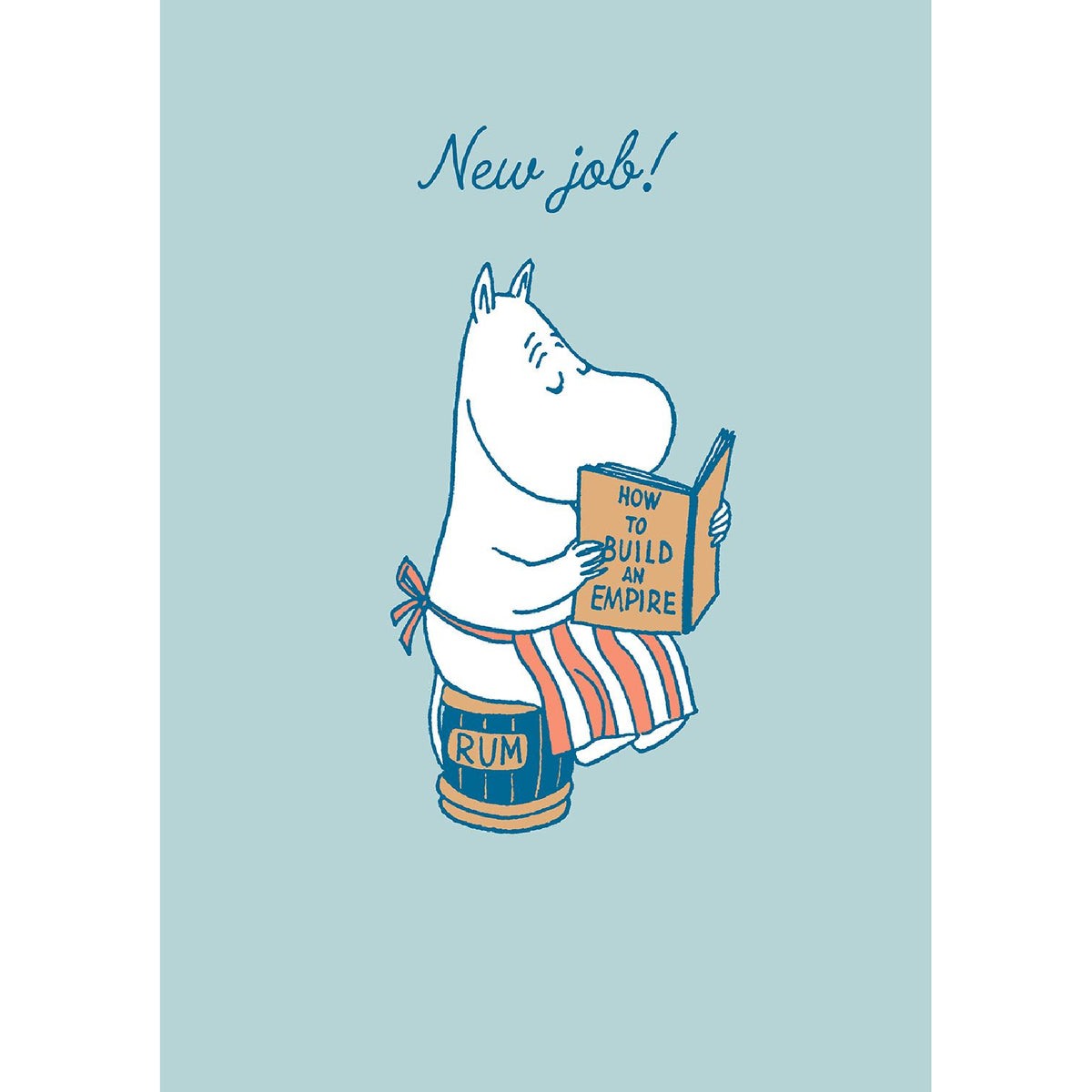 Greeting Card New Job! Moominmamma