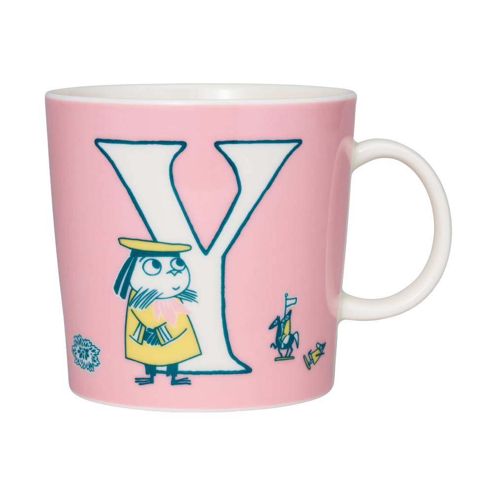 Moomin mug 0.4 L ABC letter Y