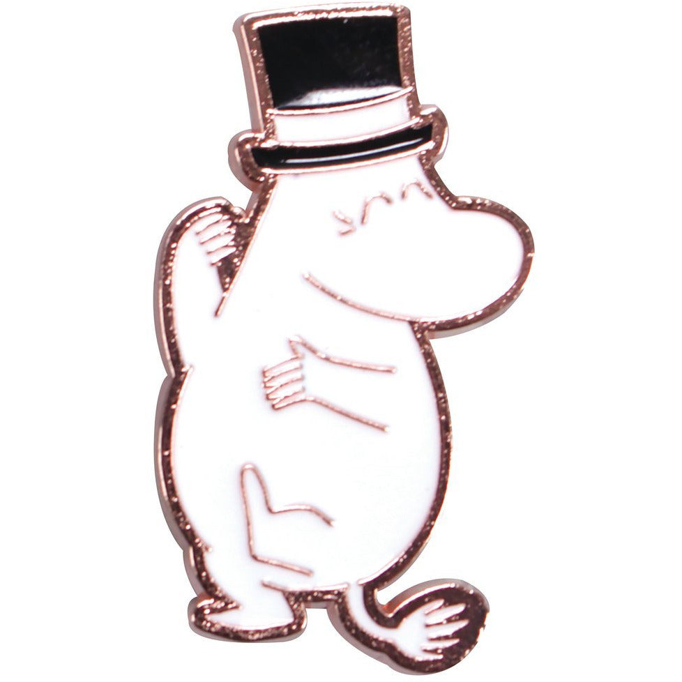 Moomin Metal Pin Badge Moominpappa - .