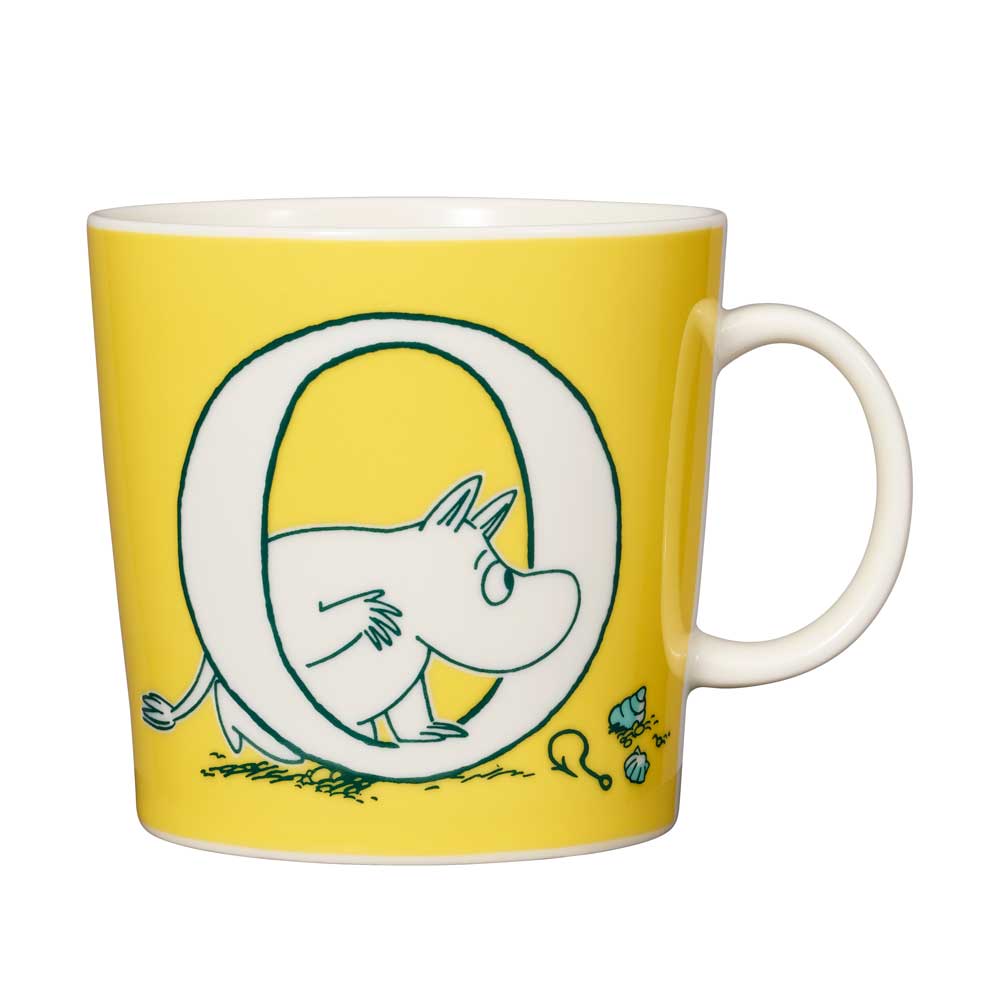 Moomin mug 0.4 L ABC letter O
