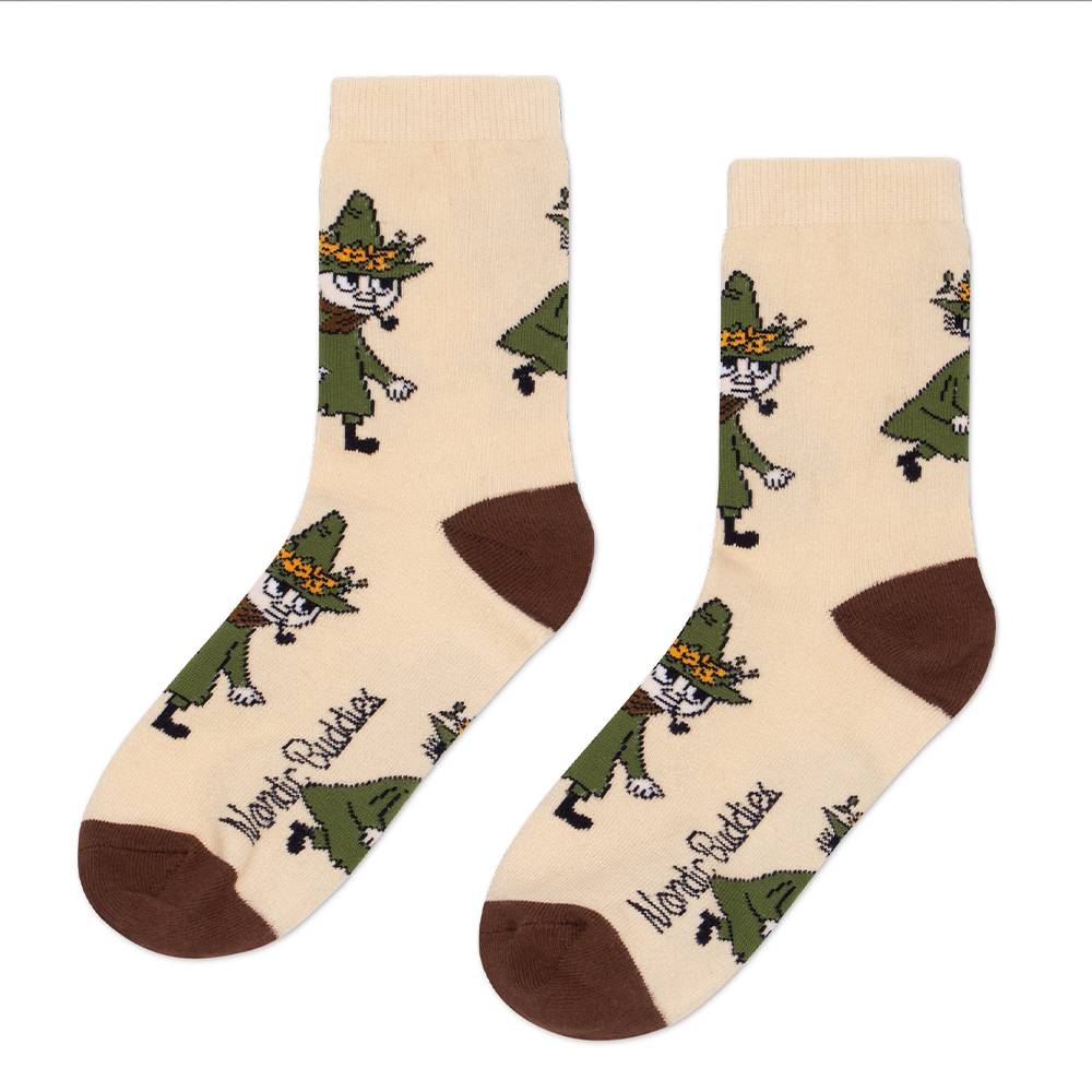 Moomin Socks Snufkin Beige