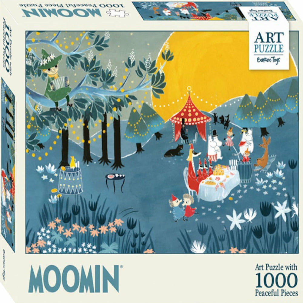 Moomin Art Puzzle 1000 Pieces Sunset Party