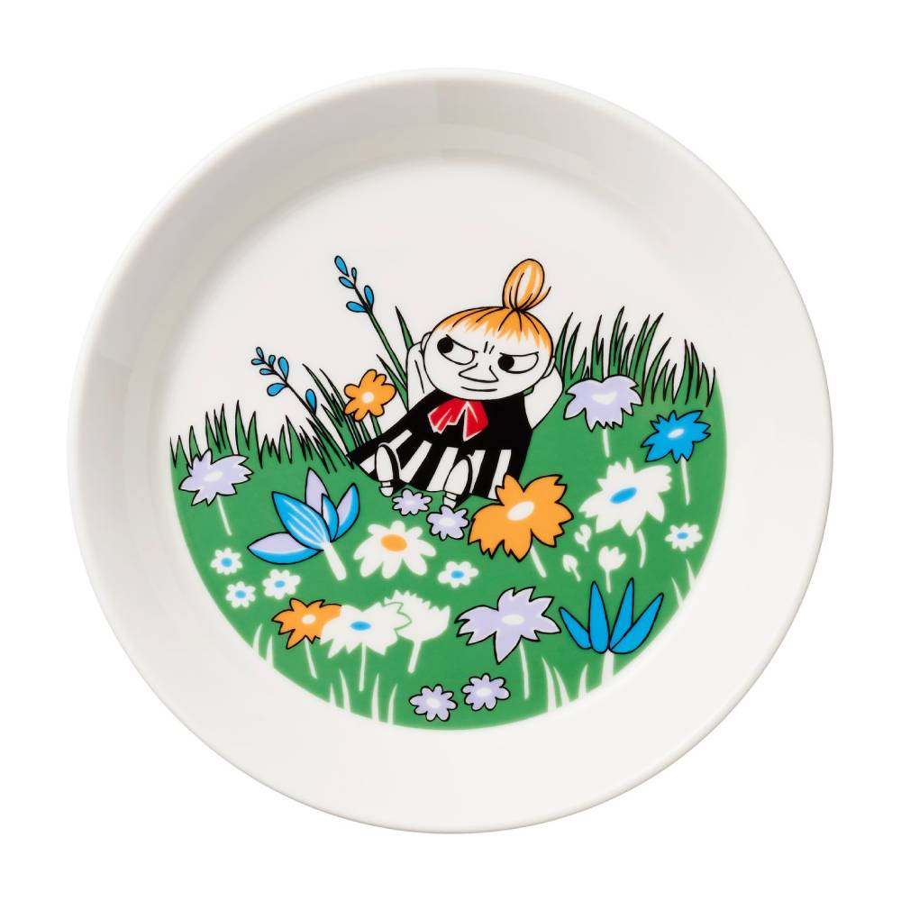 Moomin Plate Little My and Meadow