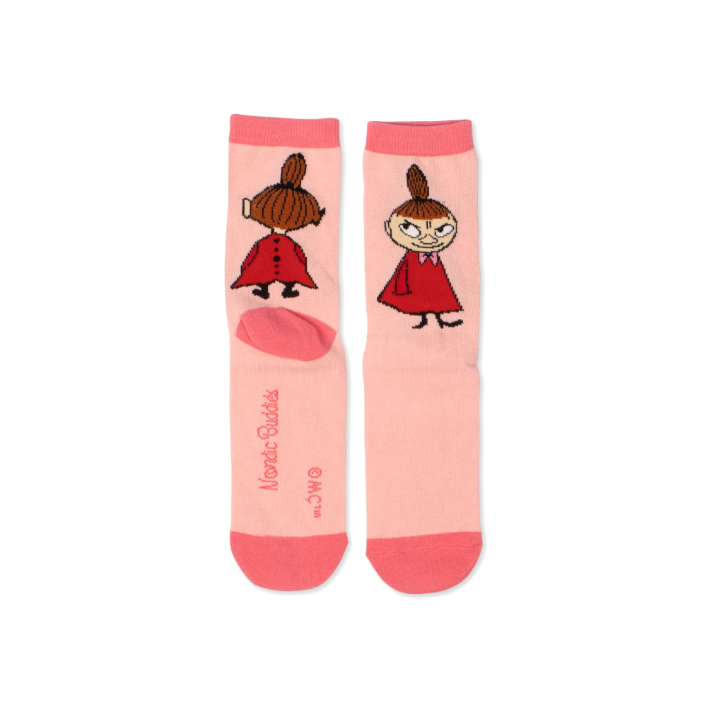 Moomin Socks Little My Light Pink