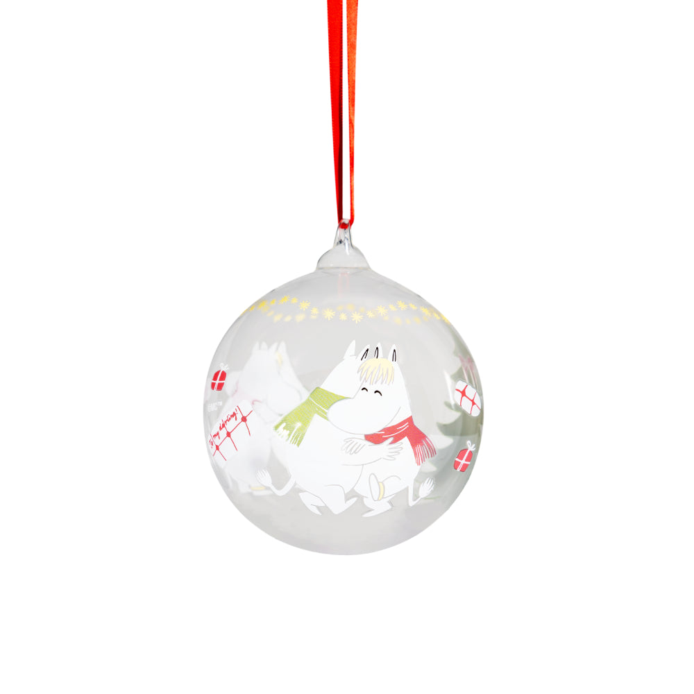 Moomin Christmas Bauble Happy Holidays