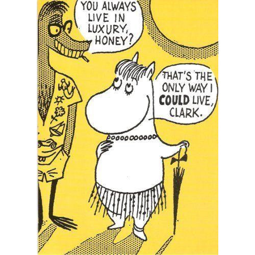 Greeting Card Snorkmaiden Live In Luxury Yellow - .