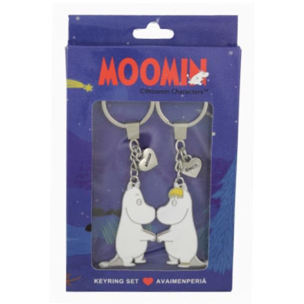 Keyring Set Moomintroll And Snorkmaiden - .